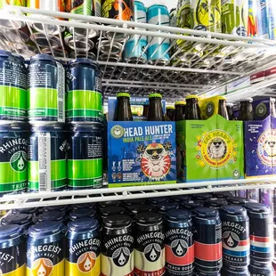 A cooler at the Kenny Road Market.