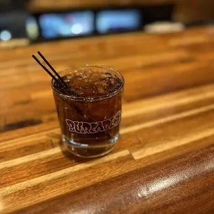 Malibu and diet.