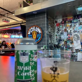 Wild Card beer.