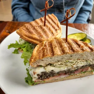 Mushroom Barley Burger