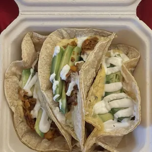 Chickpea Chorizo Tacos