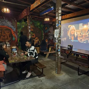 indoor seating