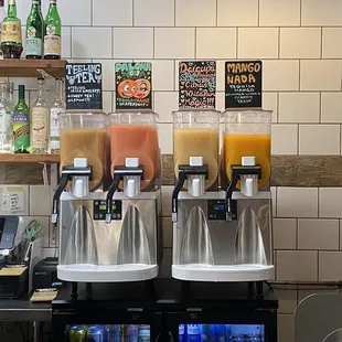 Slushie selection