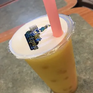 Bees Boba Express Lychee Mango Smoothie 05-20-2018