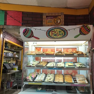 They sell Mexican pastries!