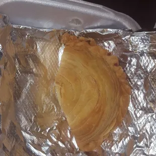 Curry puffs...i ordered to but as you can see I ate one before taking the picture