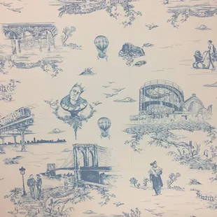 Close up of wallpaper