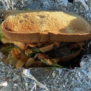 Bravocado Sandwich on gluten free bread