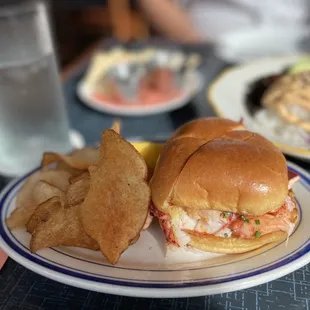 Lobster Roll - Market price was steep for the amount of lobster given. It is served on a bun rather than roll.