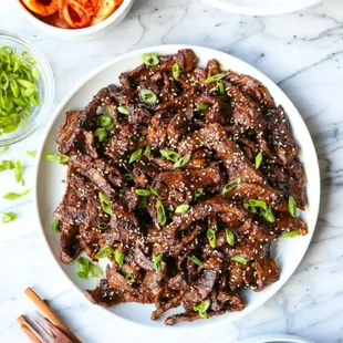 Bulgogi Steak &amp; Kimchi
