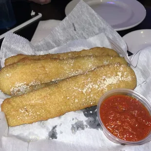 Battered Zucchini Planks $8