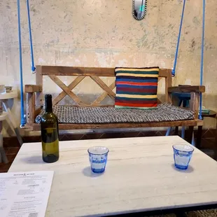 One of the seating areas.