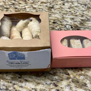 My lady locks and shortbreads