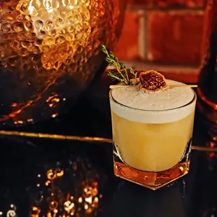 Honey Fig Sour