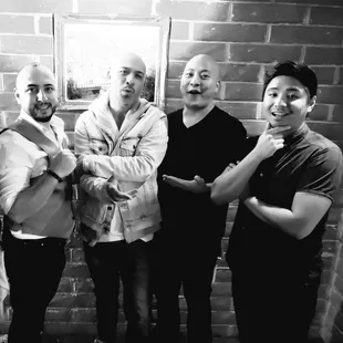 With Comedian Jo Koy. Visiting the bar after his sold out show in Stockton.