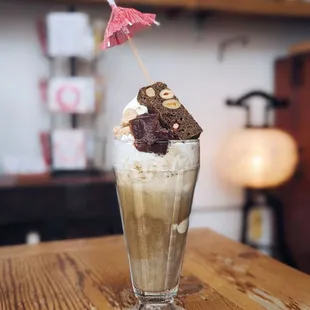 Hojicha Parfait
