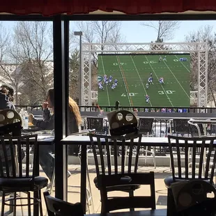 The patio