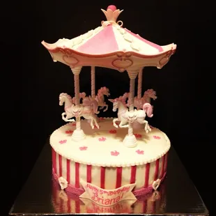 Carousel cake