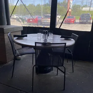Patio seating