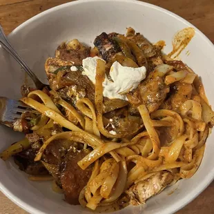 Cajun bayou pasta