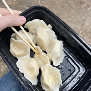 Delish veggie dumplings