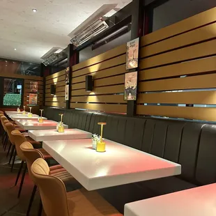 interior, sushi and sashimi
