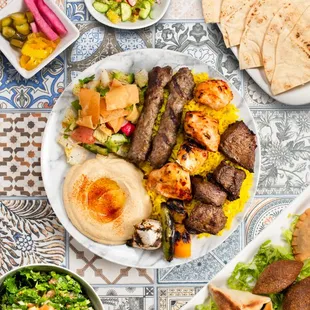 salads, food