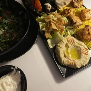 Chicken Kabob Plate
