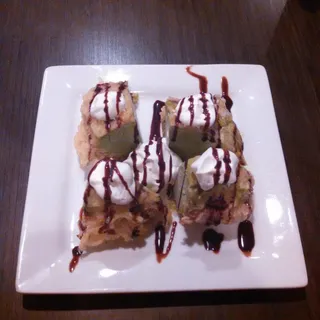 Green Tea Tempura Ice Cream