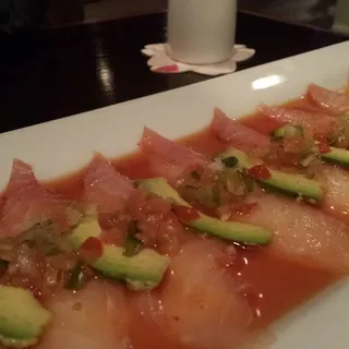 Tai Ceviche Sashimi