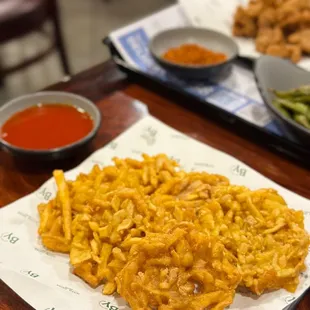 Fried Lotus Root Cake