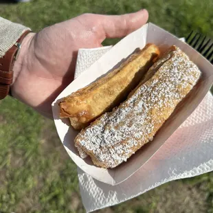 Alligator Egg Rolls from Beignet Fest 2024