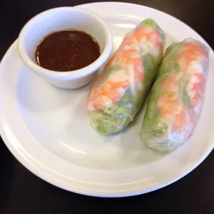 Shrimp spring roll