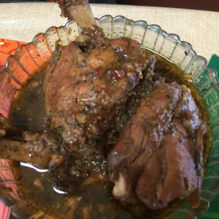 Jerk chicken. The flavor was to strong for me.