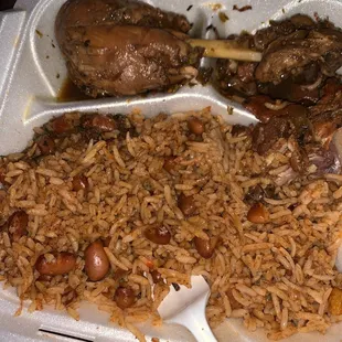 Jerk chicken special