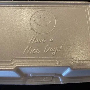Like their to go boxes