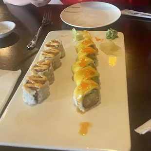 Crunchy Roll and Golden Tiger Roll