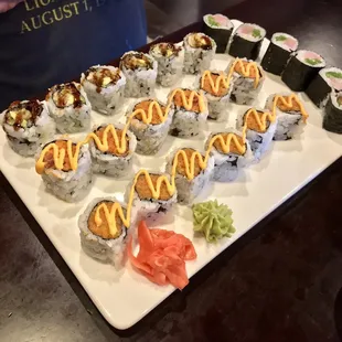 AYCE sushi $23
