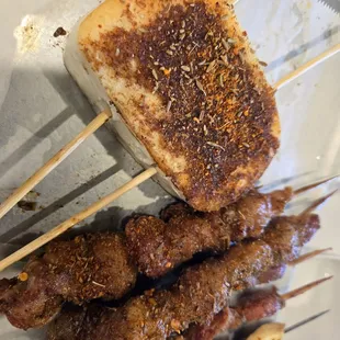 Lamb kebab and the Bun