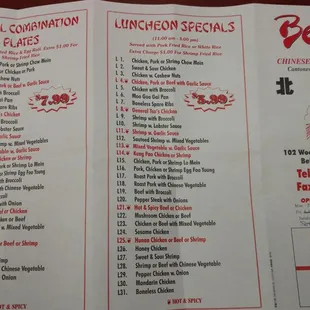 Menu!