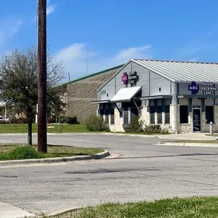 'Beijing Bistro' sign seen in front of the shopping center we're located in