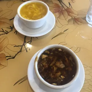 Hot and Sour Soup Egg Drop Soup