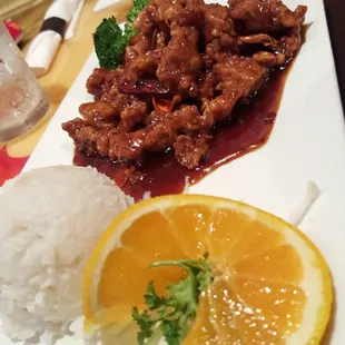Orange Beef