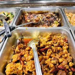 Chicken and beef