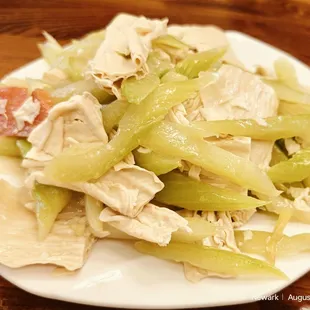 Celery Rolls Of Dried Bean Milk Creams