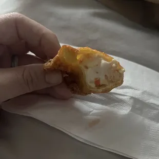 Inside Crab Rangoon