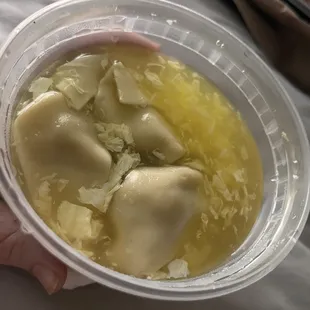 Wonton Egg Drop Soup