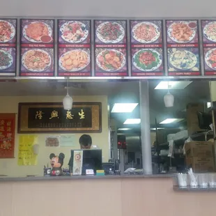 The inside of the reataurant