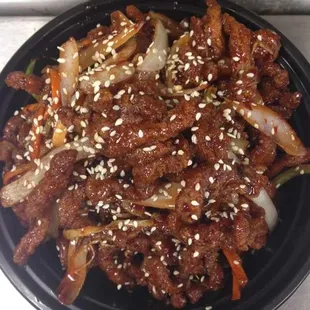 Hot crispy beef