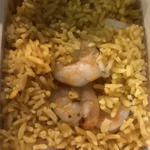 Shrimp Fried Rice no veggies